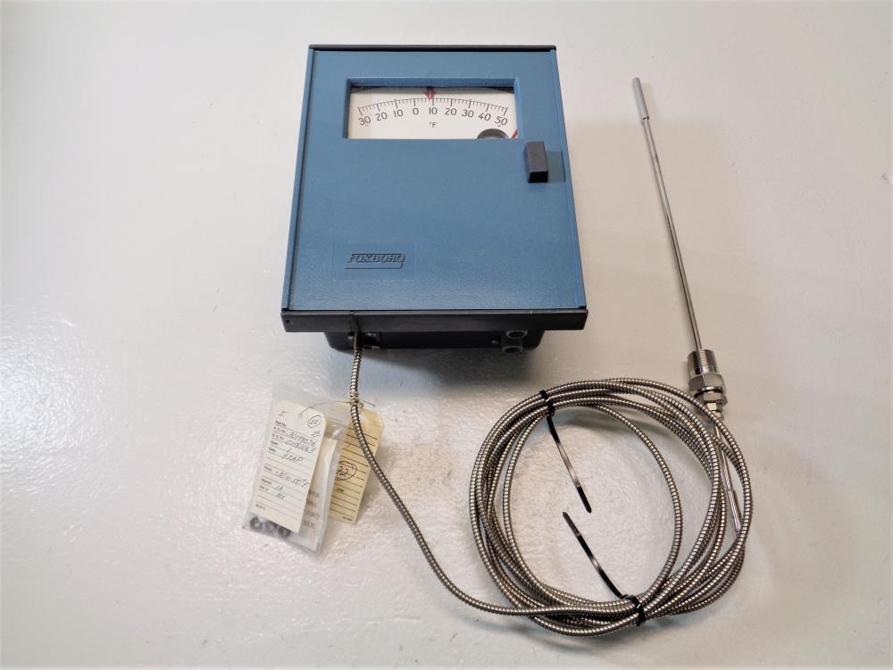 Foxboro Pneumatic Indicating Temperature Controller 43AP-PA52N/TA-1A